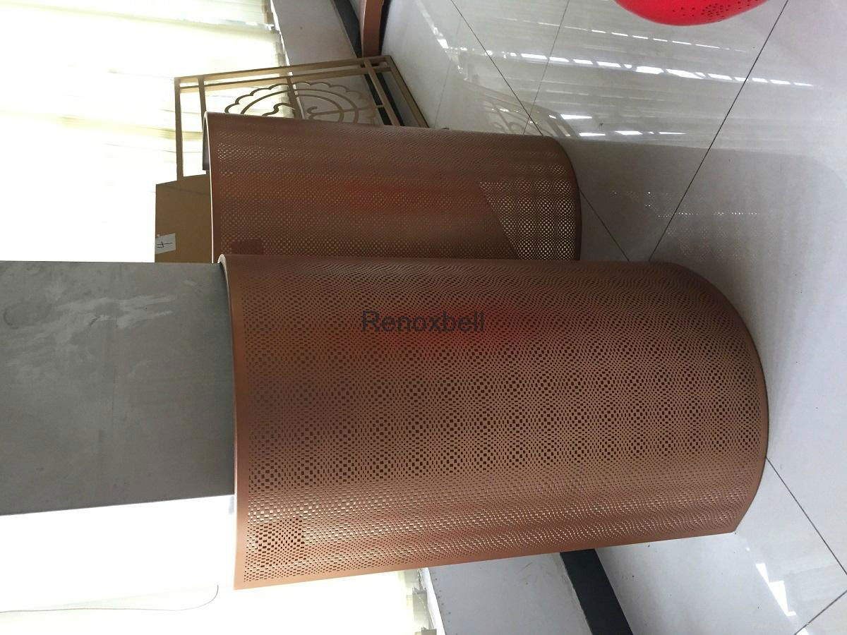 Hyperbolic  Aluminum  Panels for Curtain Wall 3