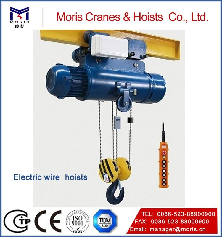 New type wire rope hoist for bridge cranes CDⅡ5T9F SANMA (China