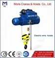 Electric wire rope hoist for various types cranes 2
