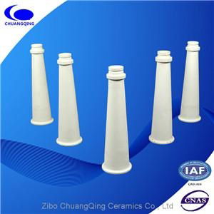     wear resistant alumina ceramic tapered tube for pulp  cleaner 5