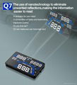 5.5" Vehicle GPS OBD2 Head Up Display Car Speed Limiter HUD Q7 3