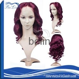 Natural Color For Black Woman Glueless Virgin brazilian Human Hair wig
