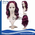 Natural Color For Black Woman Glueless Virgin brazilian Human Hair wig 1