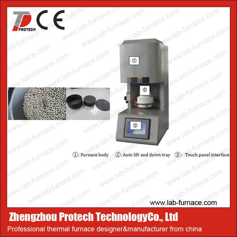 Cocr dental alloy sintering furnace used in dental lab