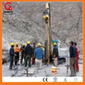 High performance crawler rock drilling