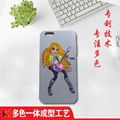 Multi-color cartoon silicone phone sets custom 2