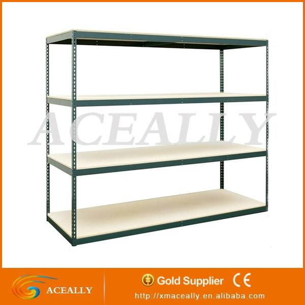 supermarket display shelf metal rivet racking