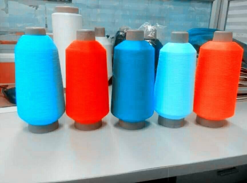 Hot selling High quality dyed 100% DTY nylon &polyamides  6 yarn 2