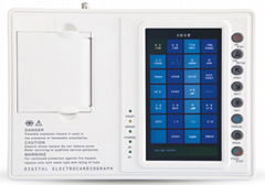 3 channel Electrocardiograph device with 7 inch touch screen