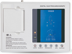 Three Channel ECG with 7 inch color screen