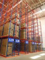 very narrow aisle pallet racking