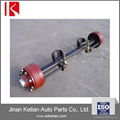 American type axle used on semi trailer truck