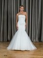 Mermaid & Trumpet Strapless Lace&Tulle Wedding Dress W14 1