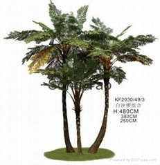 Artificial ferns palm