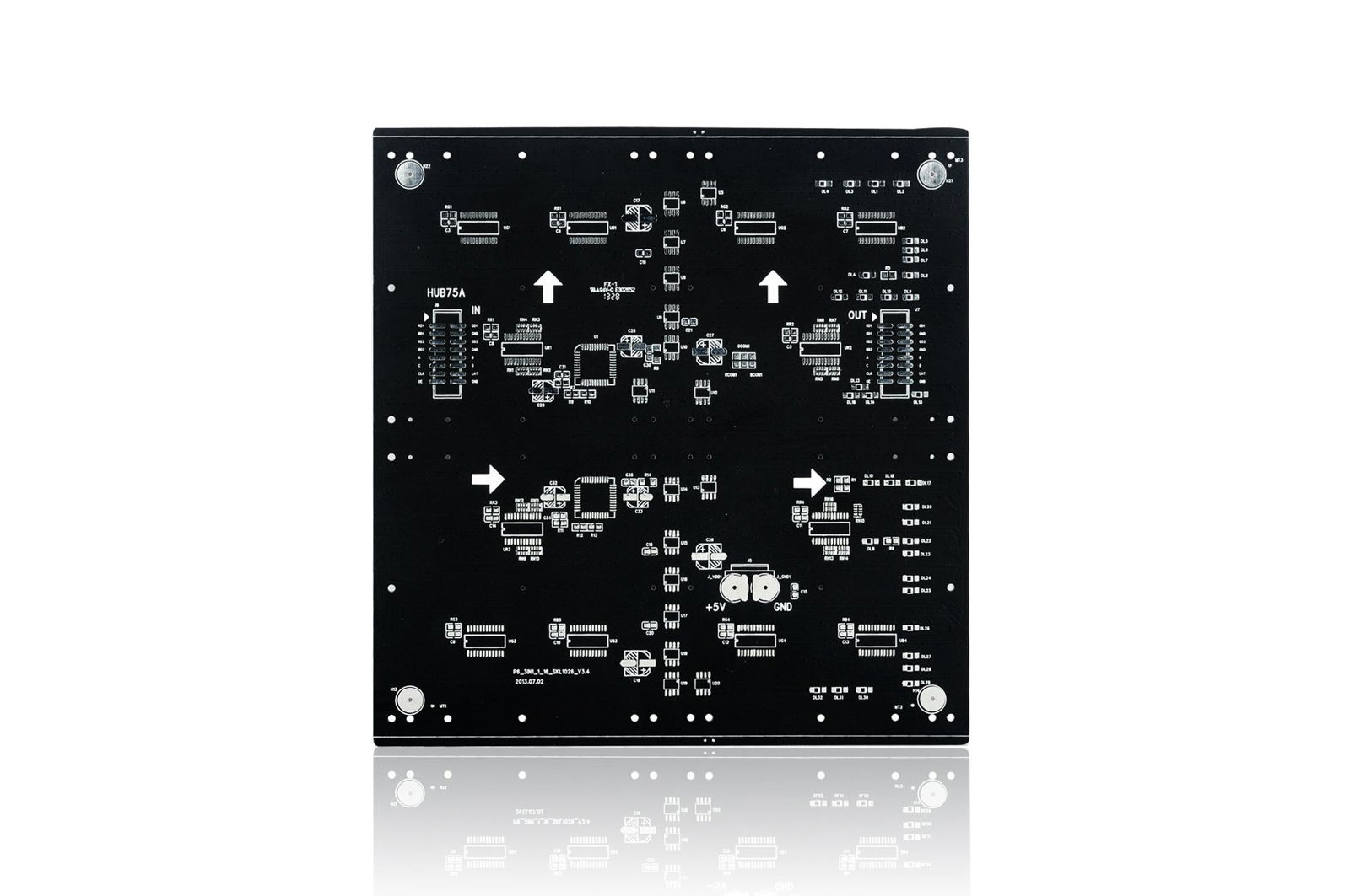 Aluminum PCBA Assembly Design LED  Electronic Circuit Board Outlet 2