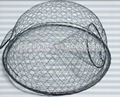 Galvanized steel wire for fishing net