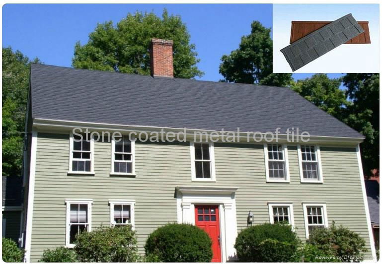 galvanized stone coated aluminum roofing tile