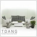 Flourish 4 Piece Seating Group with Cushions 1