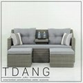 Madison Outdoor Wicker Loveseat with