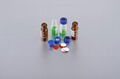 2ml HPLC autosampler vials thread ND9-425 Screw Neck glass sample vials with Cap