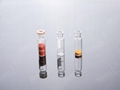 2ml HPLC autosampler vials Snap Ring ND11 glass sample vials with Caps and Septa 3