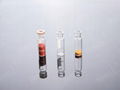 2ml HPLC autosampler vials Snap Ring ND11 glass sample vials with Caps and Septa