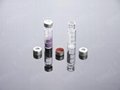 2ml HPLC autosampler vials Crimp Ring ND11 glass sample vials with Caps and Sept 2