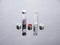 2ml HPLC autosampler vials Crimp Ring ND11 glass sample vials with Caps and Sept