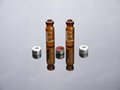 2ml HPLC autosampler vials Crimp Ring ND11 glass sample vials with Caps and Sept 3