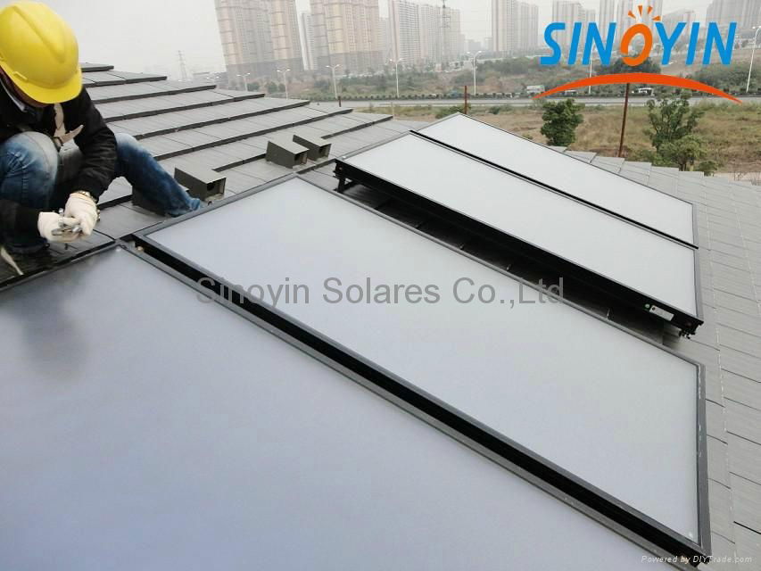 flat plate solar collector for solar water heating system 2