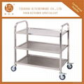 201 stainless steel dining cart