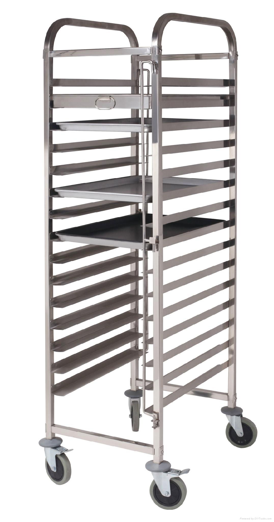 stainless stell cake trolley 3