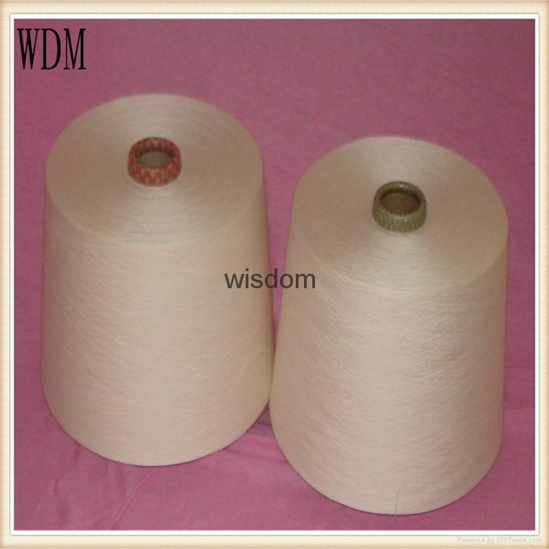 kapok cotton  20/80 blended yarn for socks 4