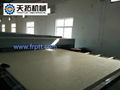 FRP gel coat flat sheet making machine 4