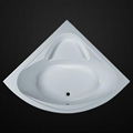 acrylic triangle bathtub 1