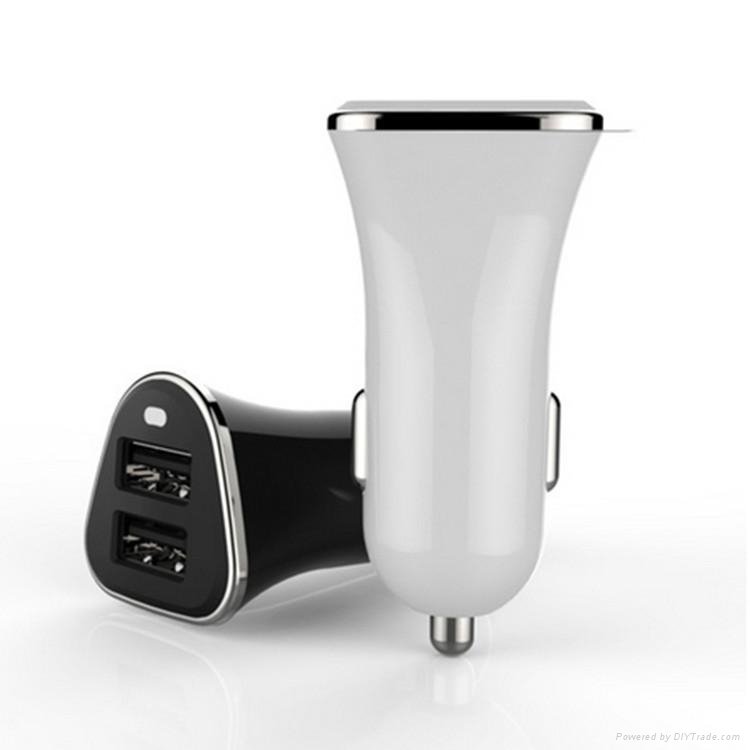 Car Charger  4.8A/24W 2 Smart Port Car Charger for iPhone  3