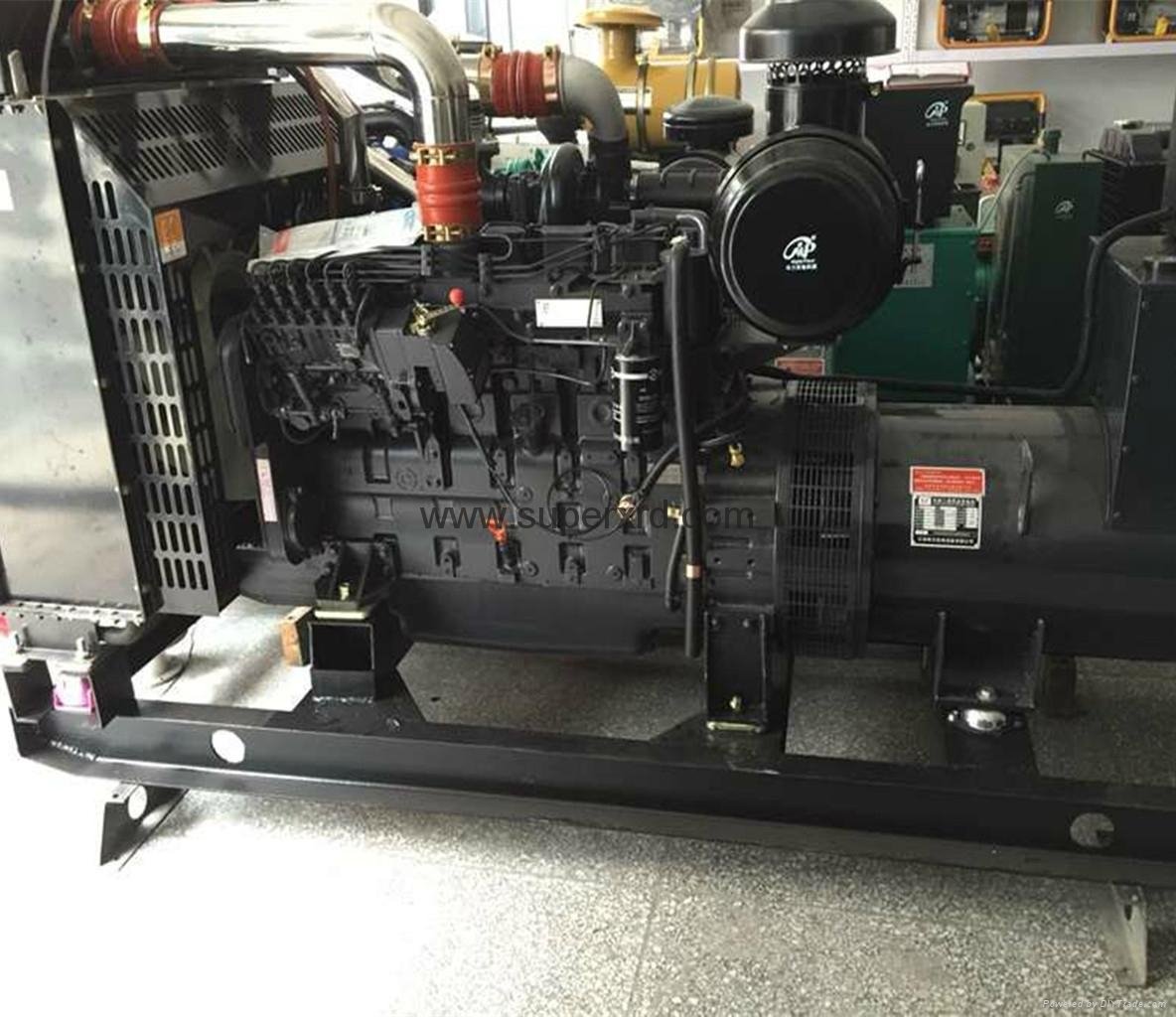 High quality 50kw Shangchai diesel generator set  open type 3 phase  factory   2