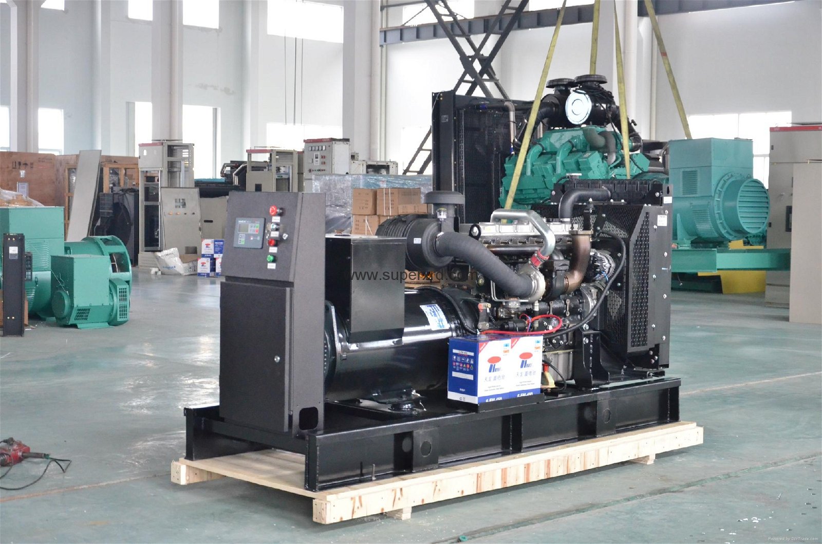  300kw  diesel generator set  AC three phase  with Perkins engine 2