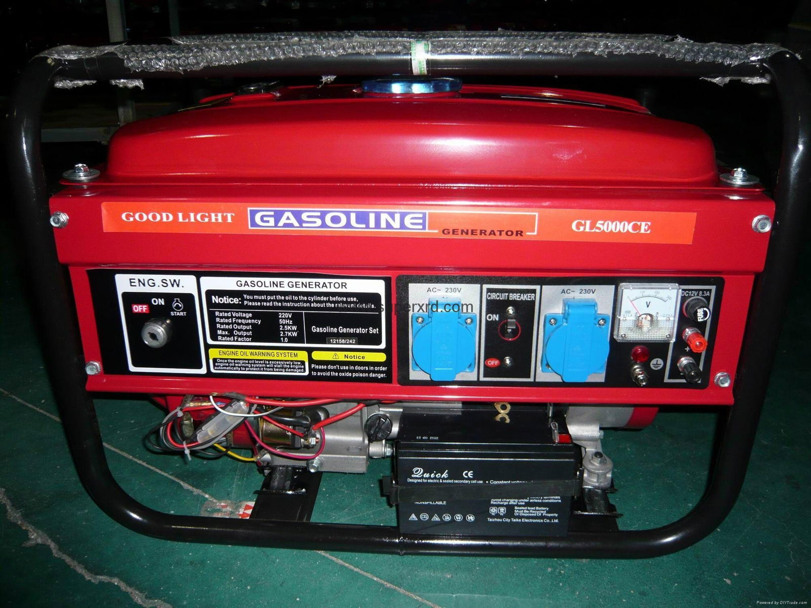   3KW gasoline generator air cooling   factory price   3