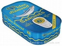 Canned Sardine Fish 