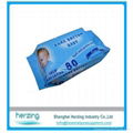 baby formula wet tissue made of spunlace