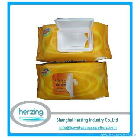 Spunlace Nonwoven baby tender baby wipes make your brand