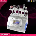 5 in 1 40K Ultrasonic Cavitation Vacuum RF Tripolar RF Skin Care Slimming Machin