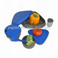 Plastic lunch box food container storage box 1