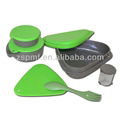 Plastic lunch box food container storage box 4