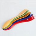 Plastic fork knife and fork eating fork 4