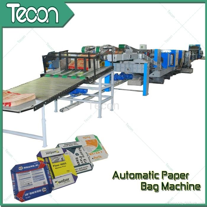 High Efficiency Motor Driven Craft Paper Bag Making Machine