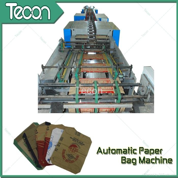 High Efficiency Motor Driven Craft Paper Bag Making Machine 4