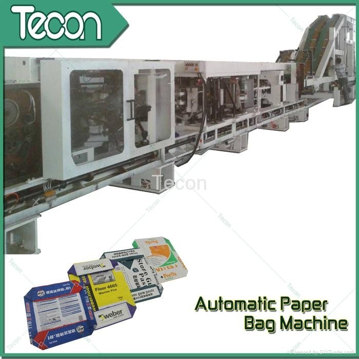 High Efficiency Motor Driven Craft Paper Bag Making Machine 5