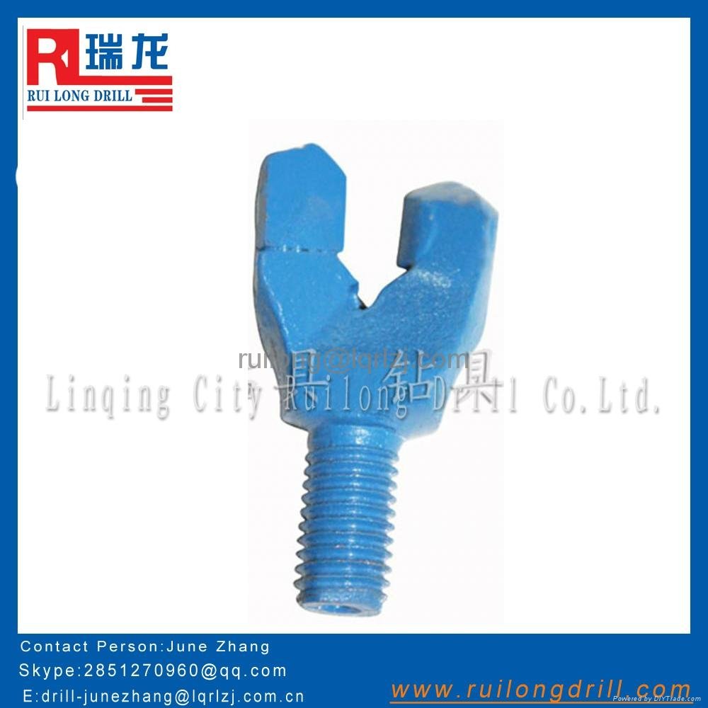 coal mining drill bits with two wings 27mm 28mm 2